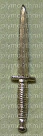 Commando Dagger(silver style)Lapel Pin